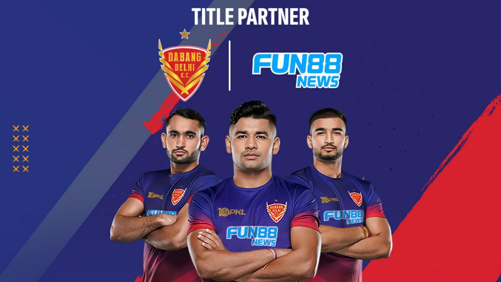 Fun88-Partnership-with-Dabang-Delhi-Kabaddi-Club